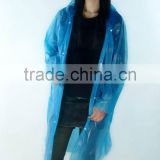disposable PE rain coat