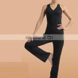 Women's Fitness Long Pants Yoga Vest Suits thumbnail-3