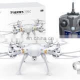 T70C 2.4G 4CH 6Axis Professional RC Quadcopter With 720P Adjustable 75 Degree Wide Angle HD Camera thumbnail-2