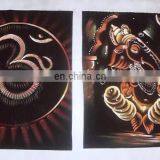 New HAND PAINTED NEW MEDIUM SIZE INDIAN GODS PRINTED WALL HANGINGS thumbnail-1