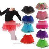 BestDance Girls Ballet Dance Tutu Belly Tutu Dress Color Party Kids Tutu Dancewear Skirts thumbnail-1