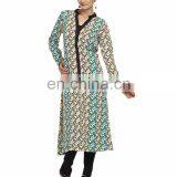 Indian Traditional Wear Long Lady Kurti Manufacturer Fashioned High Quality Fabric. thumbnail-1