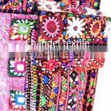 Banjara Old Yoga Mat Bag Banjara Vintage Patch Work Leather Strap Hand Embroidered Hand Made Ethnic Hand Embroidered Vintage thumbnail-2