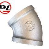 Malleable Iron Pipe Fittings Galvanized 45 Degree Elbow