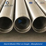 Stainless Steel AISI 304L 316L Water Well Continuous Slot Screen Pipe
