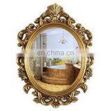 Oval Antique Bathroom Mirror With White Color thumbnail-6