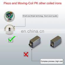 Manufacture Piezo and Moving-Coil Headset Speaker 50mm Hot Sell Inner Magnetic Metal Frame Mylar Headset Speaker 4ohm 3w