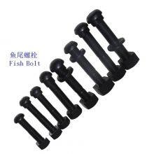 Railroad Fastener Button Head Oval Neck Track Bolt With Nuts and Washers thumbnail-2