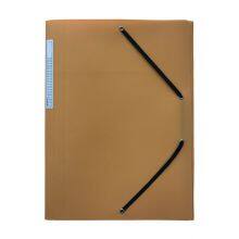 PP 3 Flap Folder Spine With Pocket, Elastic Folder for Office for School, Statioinery thumbnail-3