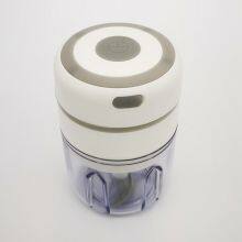 250ml White Electric Garlic Chopper Mini Portable Garlic Mincer thumbnail-3