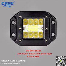 5 INCH 48W FLUSH MOUNT LED POD LIGHT thumbnail-1