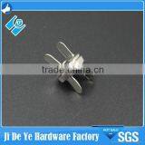 Wonderful Effects Hot Sales Brass Nickel Trolley Bag Magnetic Button