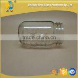 400ml Round Shape Ice Cold Clear Glass Mason Jar Without Handle thumbnail-6