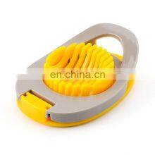 Favourable Price Stainless Steel Handheld Non Electric Cutter Single Egg Slicer Grey thumbnail-4