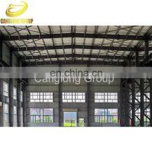 Easy Assemble the Cost High Rise Building Steel Structure Aircraft Hangar Fabricated Building