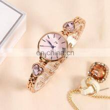 JW 6263 Charm Quartz Designer Wrist Watch Slim Chain Strap Stainless Steel Ladies Watches thumbnail-4