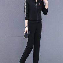 Casual Sportswear Suit Women's Spring And Autumn New Fashion Autumn Two-Piece Suit thumbnail-3