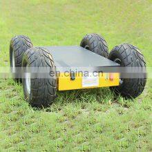 Universal Type Wheel Type Autonomous Outdoor Robot Chassis for Sale thumbnail-1
