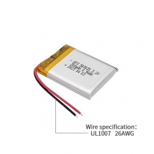 UFX 503035 300mAh 3.2V Rechargeable Li-ion Battery Professional Lithium-ion Cell Factory Custom Drone thumbnail-4