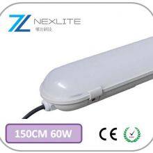 IP66 60cm 120cm 150cm LED Linear Vapor Tight Lamp Triproof Batten Light