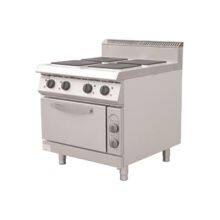 XKE/HKE-DBJ-900-4F Electric 4 Square Hot Plates With Oven thumbnail-1