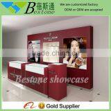 Fashion Retail Wooden Watch Kiosk for Sale