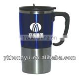 450ml cheaper stainless steel coffee cup with handle