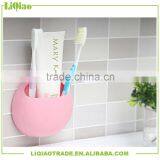 Pure Color Wall Mounted Toothbrush Holder thumbnail-1