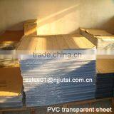 Rigid Flexible Thickness 7.5mm Both Side Faced Film PVC Transparent Sheet