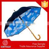 Promoting Premium Classical Automatic Wood Handle Umbrella thumbnail-4