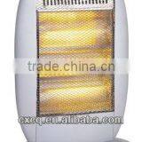 3heating 1200W CE/GS/ROHS Safety Tip Over Swtich Wide Angle Oscillating Function Electric Heater Halogen Heater for Home thumbnail-1