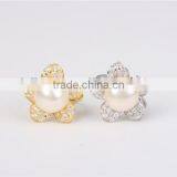 Promotion Latest Fashion Cu Copper Pearl Ring Design thumbnail-5