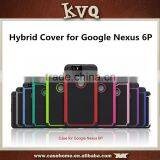 Hybrid Rugged Rubber Hard Shockproof Skin Case Cover For Google Nexus 6p thumbnail-2