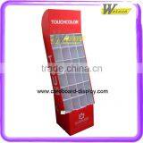 Customized POS Floor Standing Cardboard Compartment Display Rack for Toys