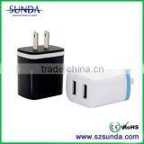 2015 New Product 12v 2a Usb Wall Charger 2 Port for Mobile Devices thumbnail-2