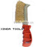 Steel Wire Brush With Plastic Handle,wire Brush,round Brush Wire Brush thumbnail-3