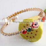 Women Jewelry 18K Rose Gold Austrian Crystal CZ Diamond Bracelets & Bangles thumbnail-2