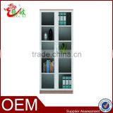 2015 New Design Living Room Furniture Bookcase With Glass M1590 thumbnail-1