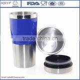 16-Ounce Capacity Auto Travel Coffee Mug Coffee Cup Vacuum Tumbler With Lids and Cup Sleeves thumbnail-4