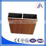 Brilliance 6061 Wood Grain Finish Aluminum Square Hollow Tube thumbnail-1