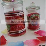 2016 Amazing Home Decoration Glass Jar Scented Candles With Lid thumbnail-6