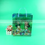 Wholesale Cartoon Handle pp Plastic Shopping Bag, Plastic Bag With Handle, Plastic Gift Bag