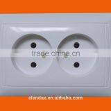 Power Supply ABS European Wall Electrical Socket(F6209)