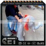 Gliding Animal Elephants Cheap Amusement Park Rides Kids Ride on Animatronic Elephant