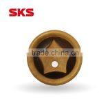 High Quality Two Holes Small Painted Wooden Sewing Buttons