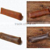 HOT! PU Leather Pen Pencil Case,pencil Bag With String,leather Pen Case thumbnail-1