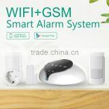 With SOS Button on Panel Two Way Intercom Wireless Wifi Gsm Alarm System Control Home Applications Home Automation Alarm System