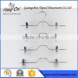 Dry Cleaning Wire Hanger Plastic Coated Hanger , Big Size Flat Wire Hanger