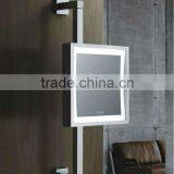 LED Wall Mounted Shaving Cosmetic Mirror,Adjustable Magnifying Mirror thumbnail-1
