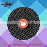 455 LG.W HOT SALING IN THAILAND MARKET BLACK FLEXIBLE GRINDING WHEEL FOR STAINLESS STEEL thumbnail-1